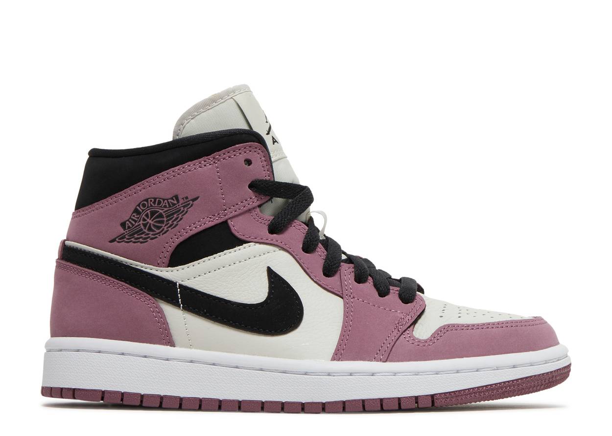 Air Jordan 1 Mid Light Mulberry (9865641886023)