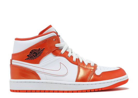 Air Jordan 1 Mid Metallic Orange (9865589293383)