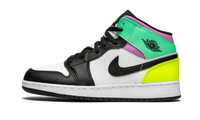 Air Jordan 1 Mid Pastel Black Toe