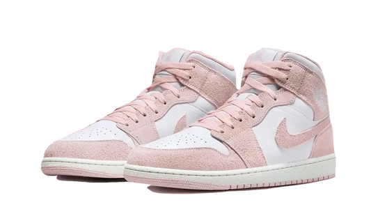 Air Jordan 1 Mid Pink Suede