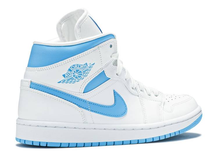 Air Jordan 1 Mid UNC (9865679143239)