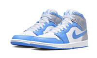 Air Jordan 1 Mid University Blue Grey