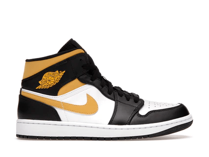 Air Jordan 1 Mid White Pollen Black (9865681043783)