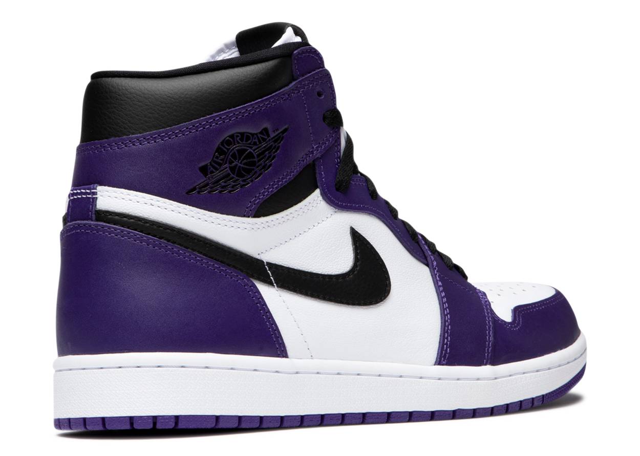 Air Jordan 1 Retro High OG Court Purple White (9865685664071)