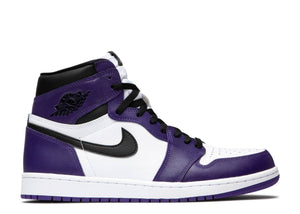 Air Jordan 1 Retro High OG Court Purple White (9865685664071)