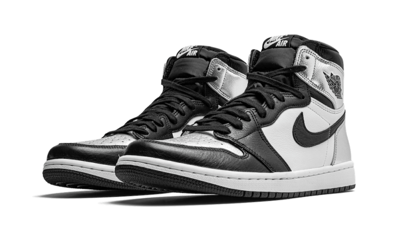 Air Jordan 1 Retro High Silver Toe