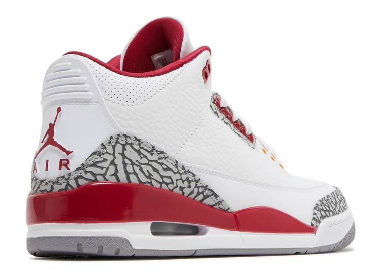 Air Jordan 3 Retro Cardinal Red (9865676423495)