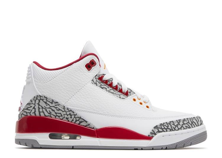 Air Jordan 3 Retro Cardinal Red (9865676423495)