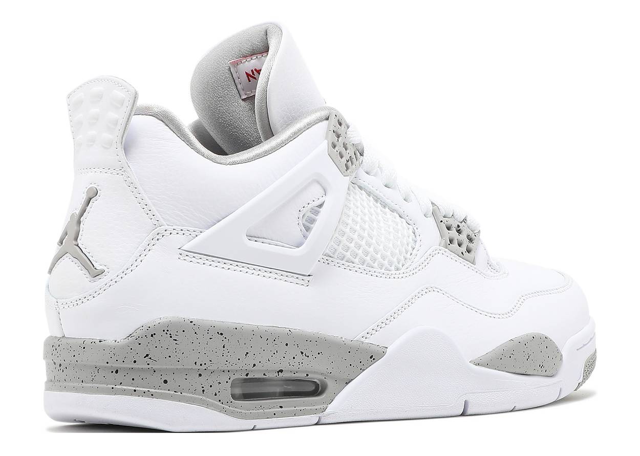 Air Jordan 4 Tech White Oreo (9865231991111)