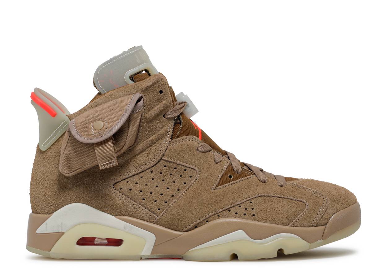 Air Jordan 6 Retro Travis Scott British Khaki (9865685008711)