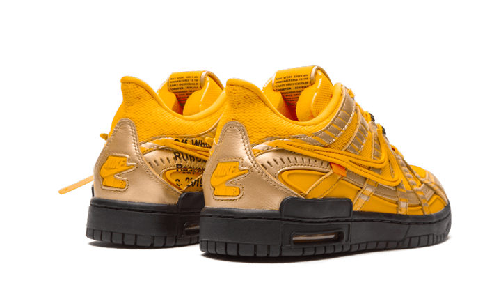 Air Rubber Dunk Off-White University Gold (6771109724487)