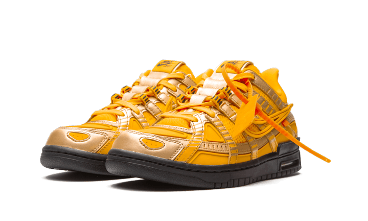 Air Rubber Dunk Off-White University Gold (6771109724487)