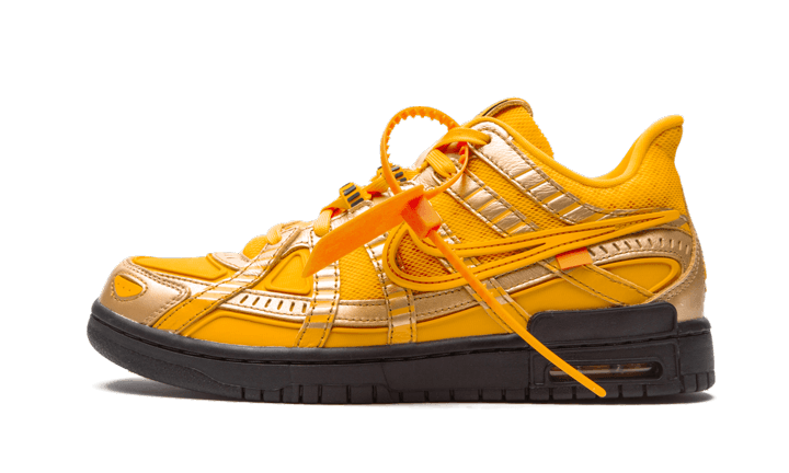 Air Rubber Dunk Off-White University Gold (6771109724487)