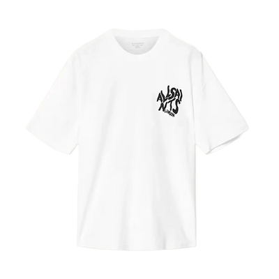 T-shirt oversize ALLSAINTS Orlando à imprimé logo Blanc cendré
