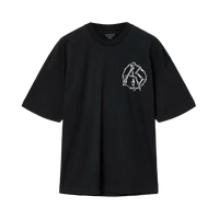 T-shirt ample Anatomica Washed Black ALLSAINTS