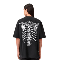 T-shirt ample Anatomica Washed Black ALLSAINTS