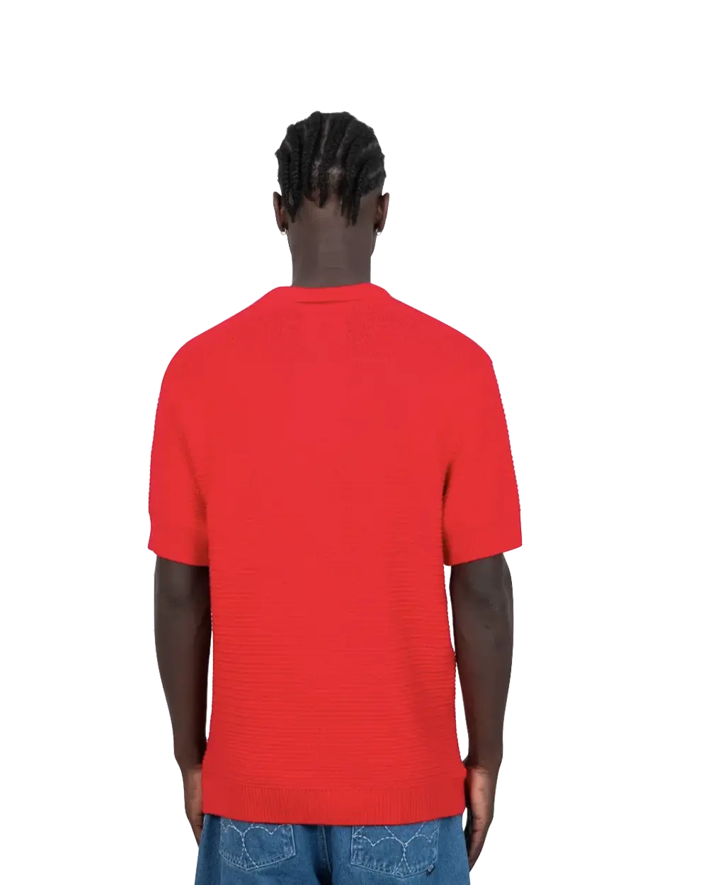 Simon Knit Shirt Red