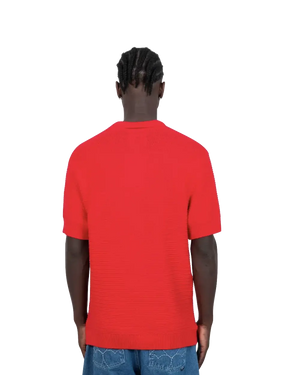 Simon Knit Shirt Red