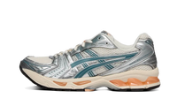 ASICS Gel-Kayano 14 Birch Pure Silver Teal Gold