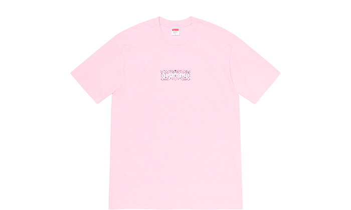 Bandana Box Logo Tee-Shirt Pink