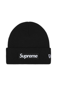 Supreme New Era Box Logo Beanie Black (FW25)