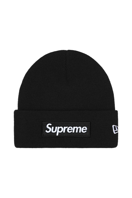 Supreme New Era Box Logo Beanie Black (FW25)