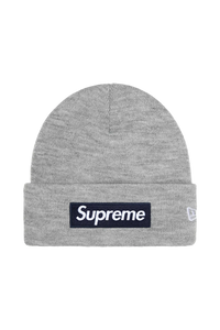 Supreme New Era Box Logo Beanie Grey (FW25)