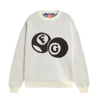 Fakegods Billiard Knitted Sweater Cream