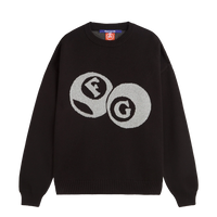 Fakegods Billiard Knitted Sweater Black