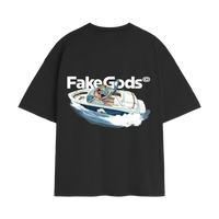 Fakegods Yacht Tee Dark Grey