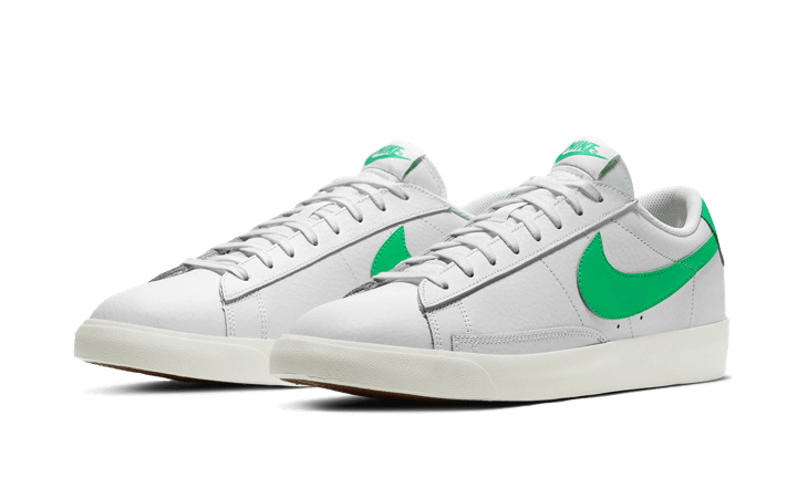 Blazer Low Leather Green Spark (6771076399431)