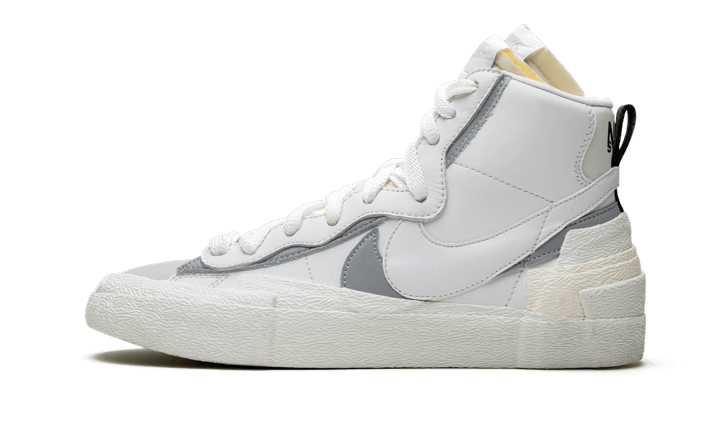 Blazer Mid Sacai White Grey (6771084067143)