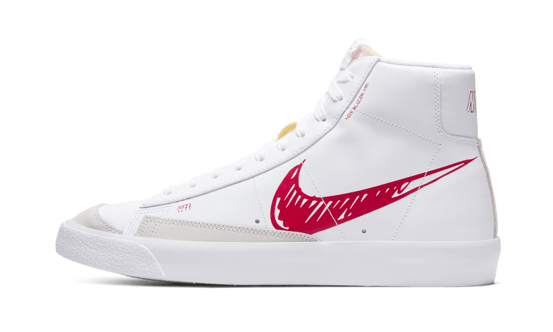 Blazer Mid Sketch Red Swoosh (6771076038983)