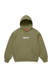 Supreme Hoodie Box Logo Kaki (FW25)