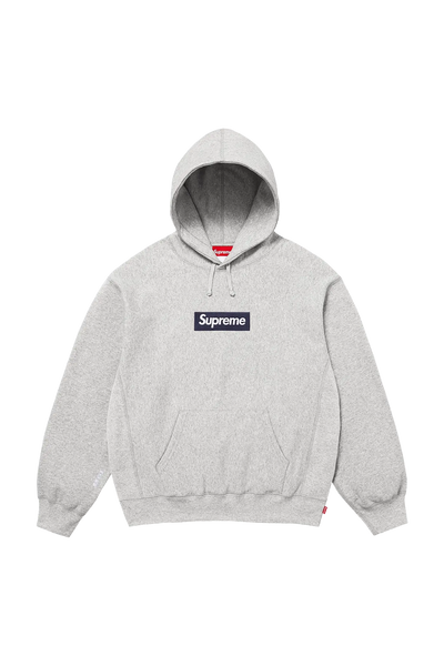 Supreme Hoodie Box Logo Grey (FW25)