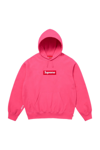 Supreme Hoodie Box Logo Pink (FW25)