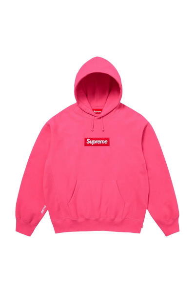 Supreme Hoodie Box Logo Pink (FW25)