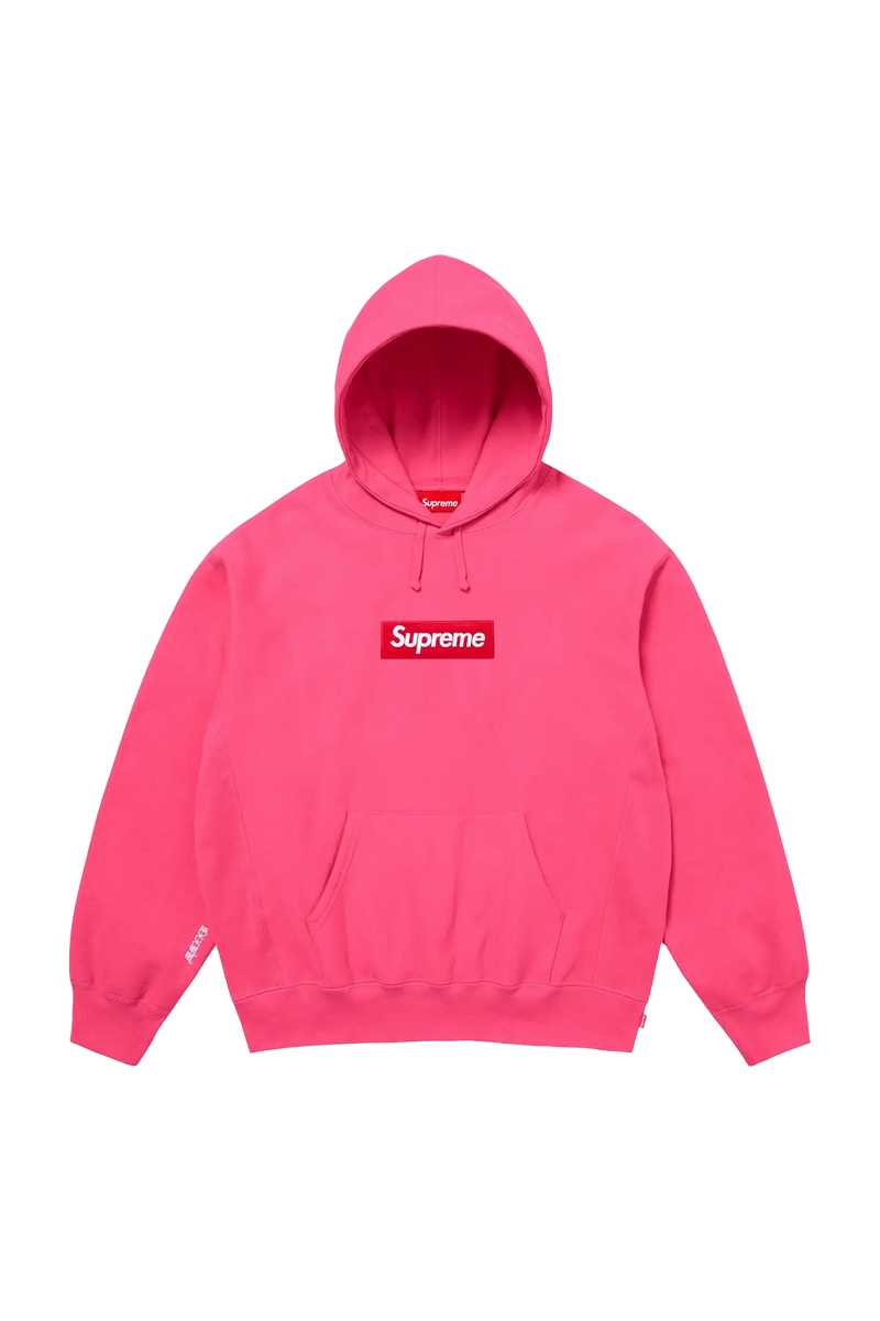 Supreme Hoodie Box Logo Pink (FW25)