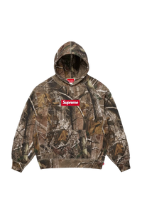 Supreme Hoodie Box Logo Forest Camo (FW25)