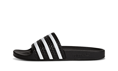 Adidas Adilette Slides Black White