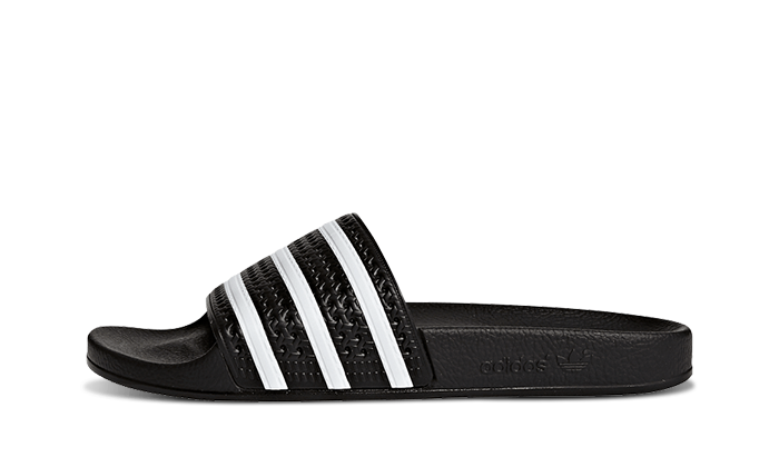 Adidas Adilette Slides Black White