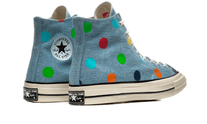 Chuck Taylor All-Star 70s Hi Golf Wang Denim Polka Dots (6771067748679)