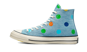 Chuck Taylor All-Star 70s Hi Golf Wang Denim Polka Dots (6771067748679)