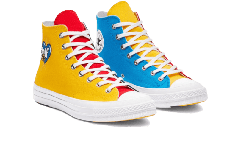 Chuck Taylor All-Star 70s Hi Golf Wang Tripanel (6771070304583)