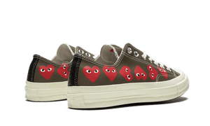 Chuck Taylor All-Star 70s Ox Comme des Garçons PLAY Multi Heart Green (6771069518151)