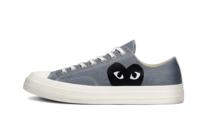 Chuck Taylor All-Star 70s Ox Comme des Garçons PLAY Steel Grey (6771095077191)