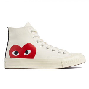 Converse Chuck Taylor All-Star High Comme des Garcons White (9865177268551)