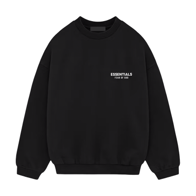 Fear of God Essentials Crewneck Fleece Black