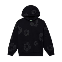 Sweat à capuche Denim Tears Cotton Wreath Noir Monochrome