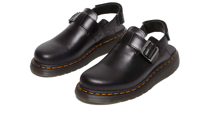 Mules Jorge Black Leather (8422704218439)